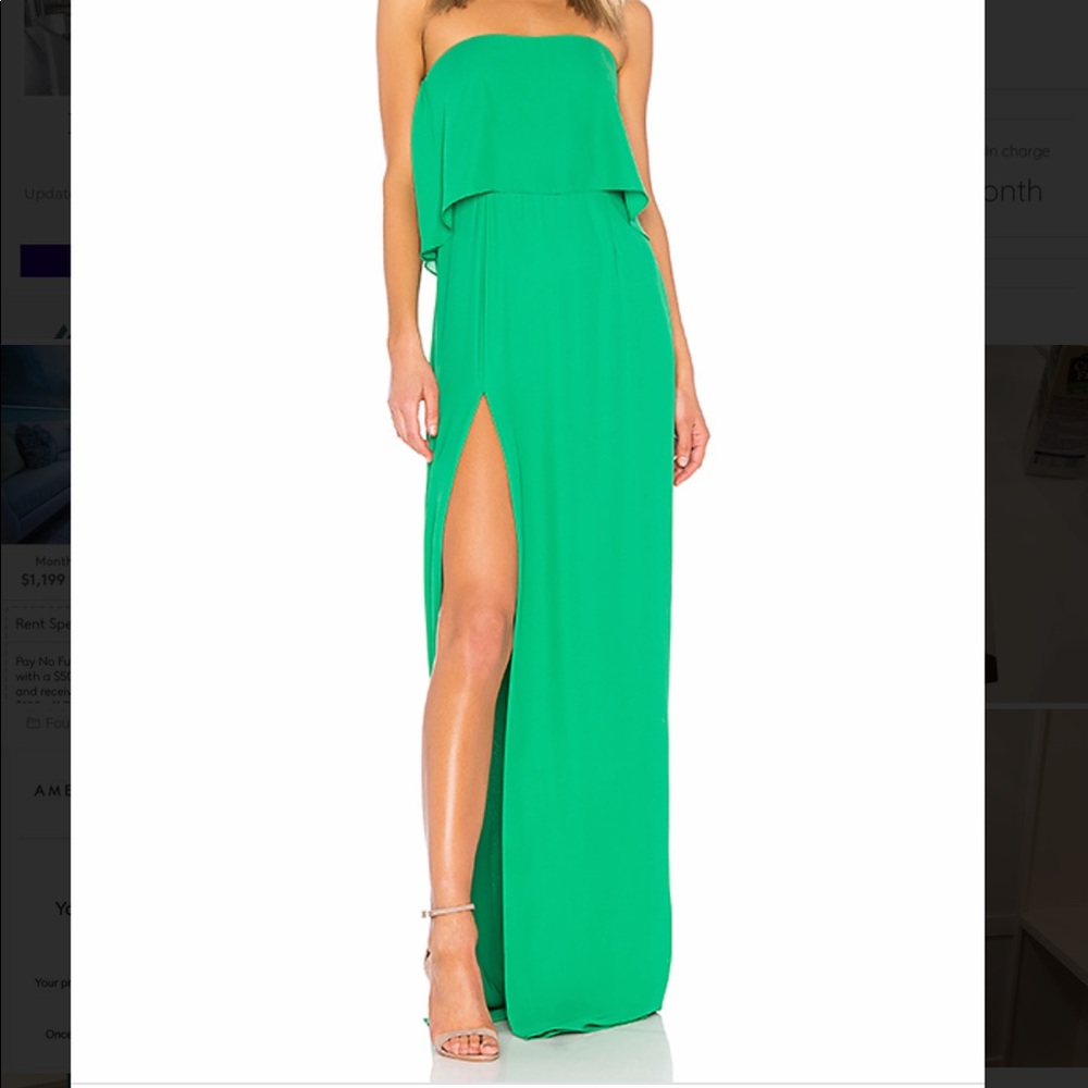 Topanga Maxi Dress Revolve in Jungle